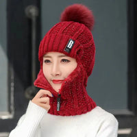Balaclava de punto para mujer - Amara