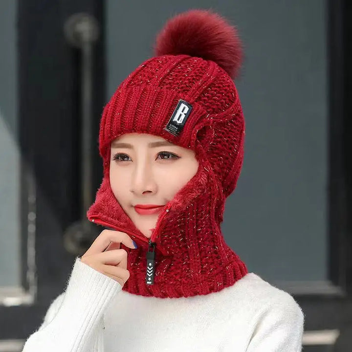 Balaclava de punto para mujer - Amara