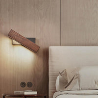 Rotatable Wooden LED Wall Lamp - Jasper