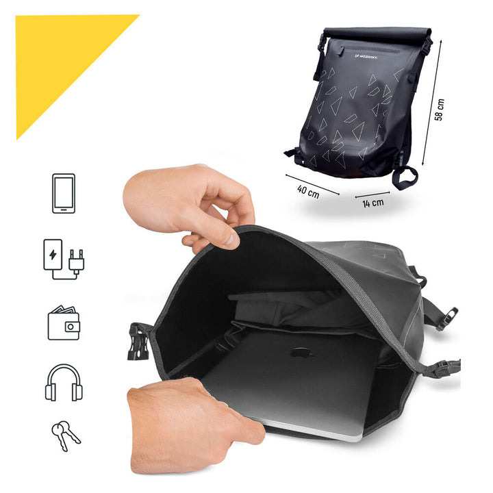 3-in-1 Bicycle Bag for Luggage Rack - Max