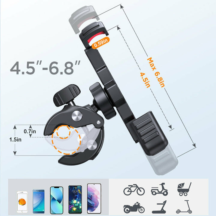 Robust cykel-smartphoneholder – SecureGrip