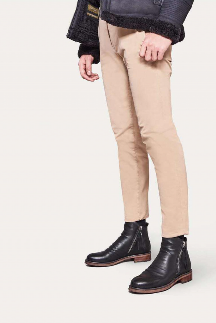 Stylish Men's Leather Boots – Milan