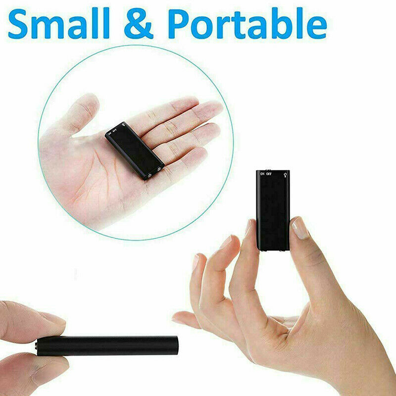 Mini voice recorder with 8GB memory & U-disk function – Vokaro