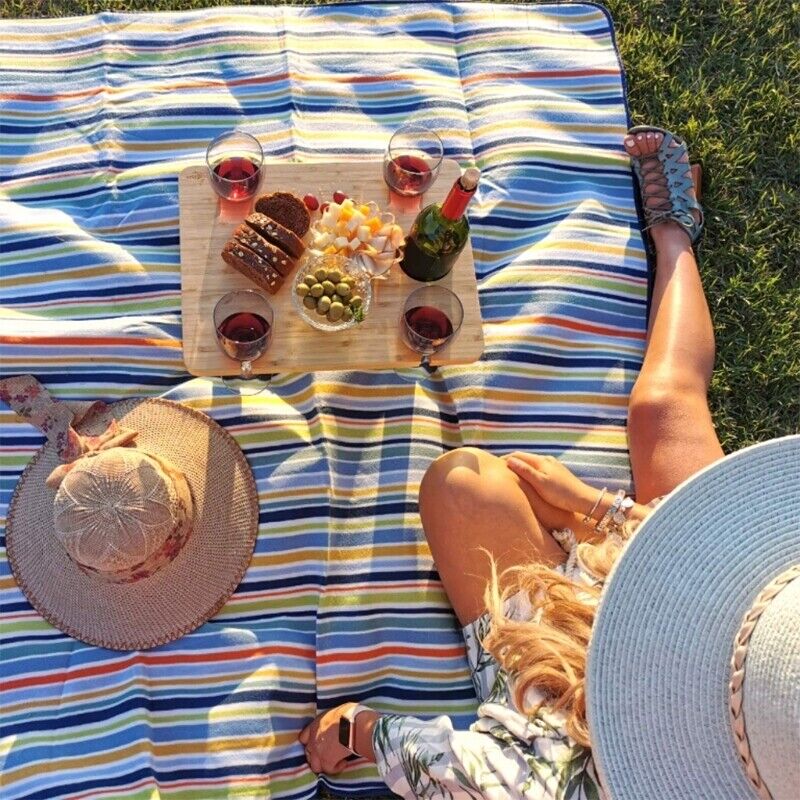 Portable wooden wine rack table