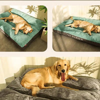 Orthopedic Dog Pillow with Removable Cover - SnuggleRest
