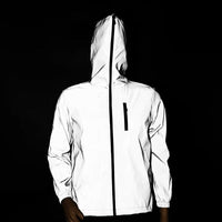 Highly Reflective and Waterproof Unisex Rain Jacket – LumiSafe