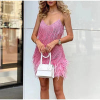 Sascha Glitter Summer Dress for Women | Stylish and Sparkling