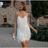 Sascha Glitter Summer Dress for Women | Stylish and Sparkling