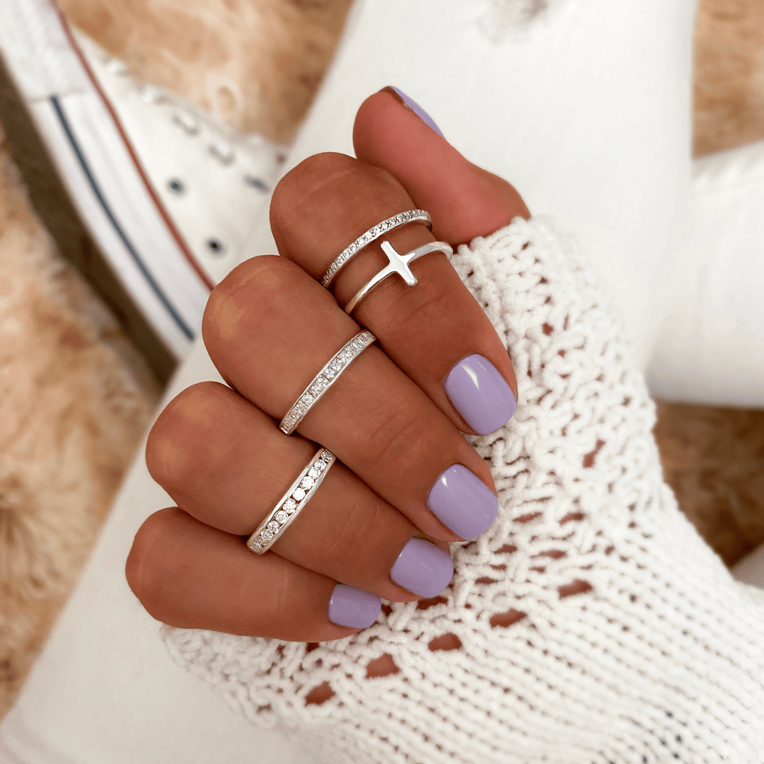 Stylish Cubic Zirconia Ring – Amelia