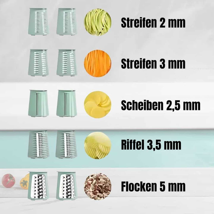 Multifunctional Kitchen Grater & Chopper – SliceMaster