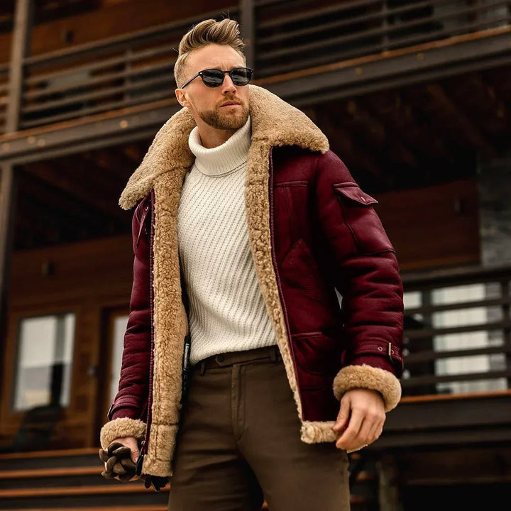 Warm Men's Winter Jacket - Viktor