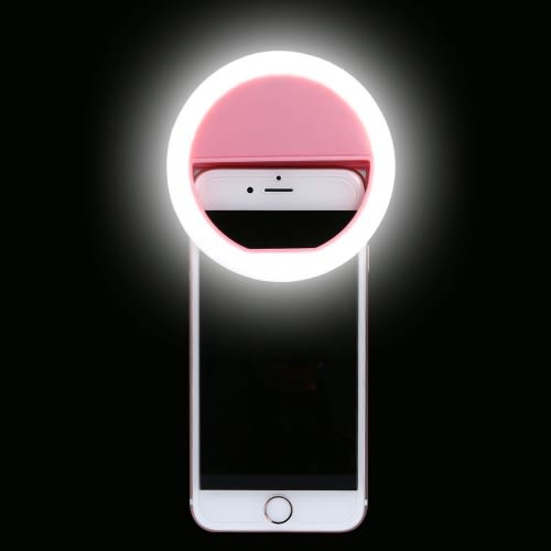 Bærbart Selfie-Ringlys - GlowSnap
