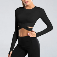 Sømløs Pilates- og Yoga-top – Sophia