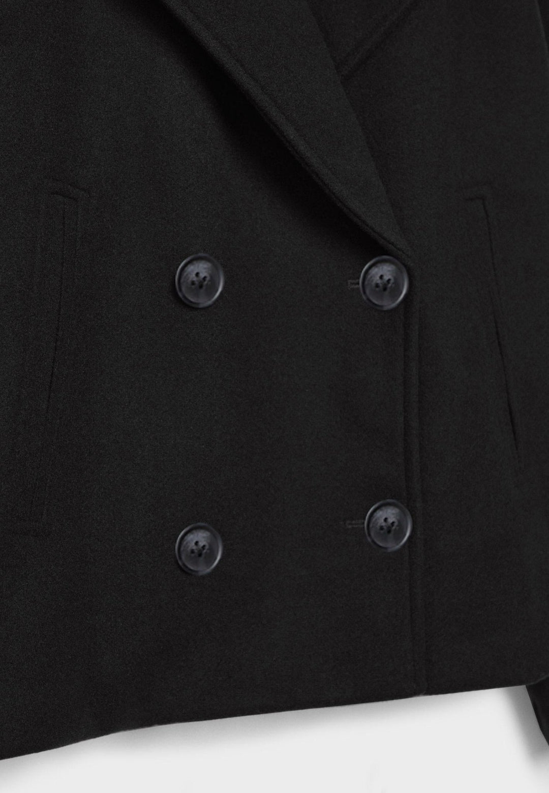 Autumn short jacket in double-breasted style – Clara