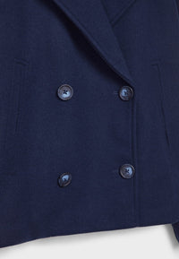 Autumn short jacket in double-breasted style – Clara