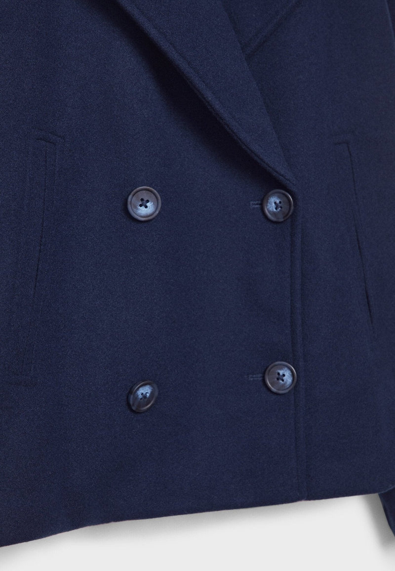 Autumn short jacket in double-breasted style – Clara