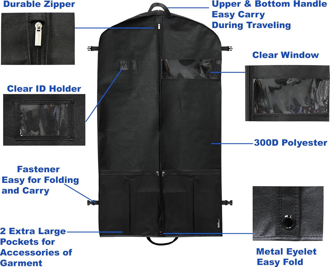Heavy travel clothing bag with compartments – 1+1 FREE Limited offer