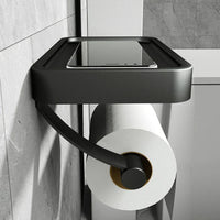 Portarrollos de papel higiénico con repisa – Stalux