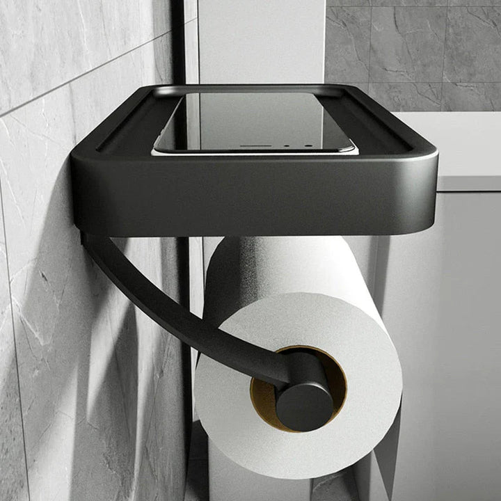 Portarrollos de papel higiénico con repisa – Stalux