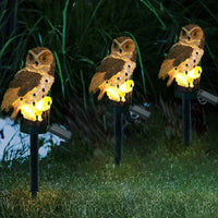 Lámpara de jardín con búho solar - OwlGlow