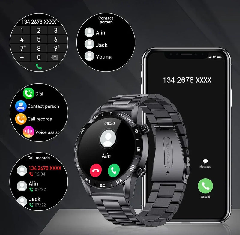 Luxury Men's Smartwatch – Axel