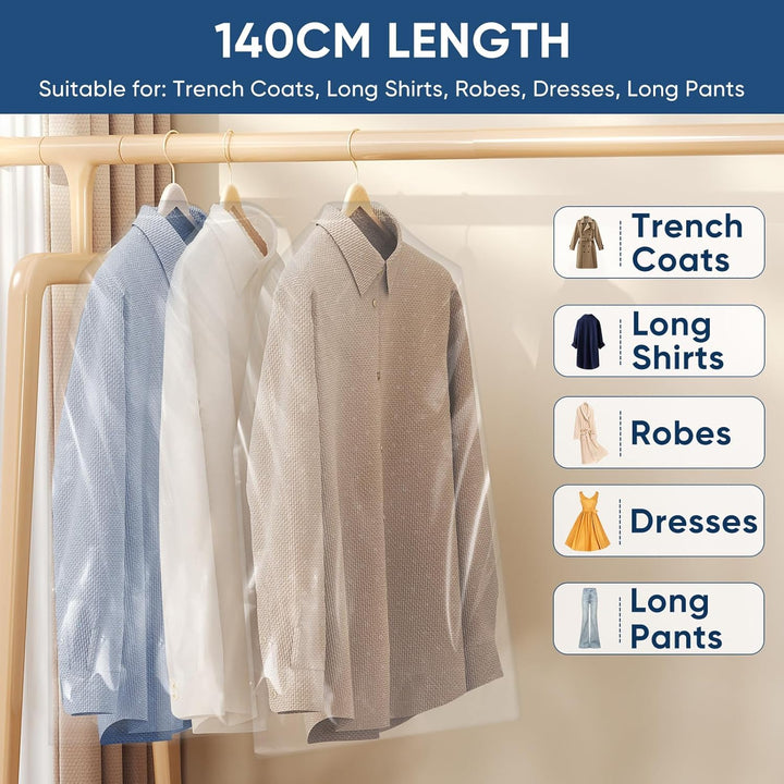 Winter Clear Garment Bag Set – Set of Protective Covers for Clothing & Travel (Buy 1, Get 1 FREE)