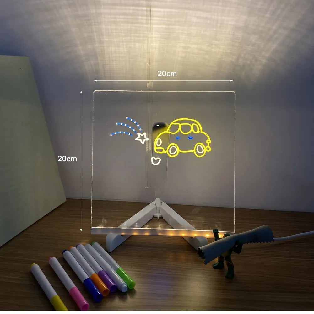 Tablero de dibujo LED sin pantalla para niños creativos - LumoPad