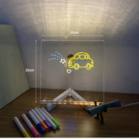 Tablero de dibujo LED sin pantalla para niños creativos - LumoPad