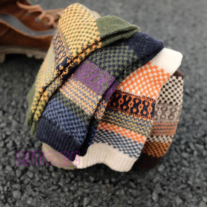 4-piece set vintage autumn socks – Northern Light