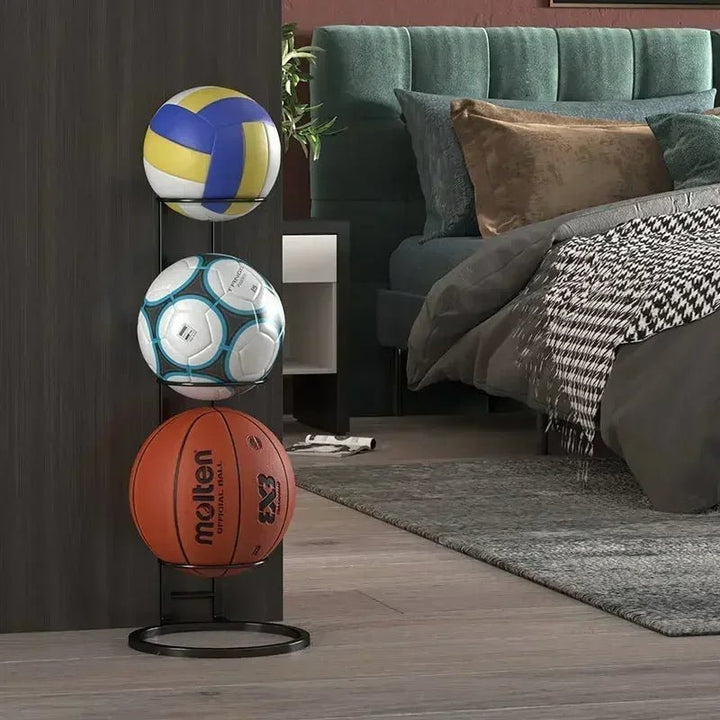Compact Storage Rack for Sports Balls and Accessories – BallRack Pro
