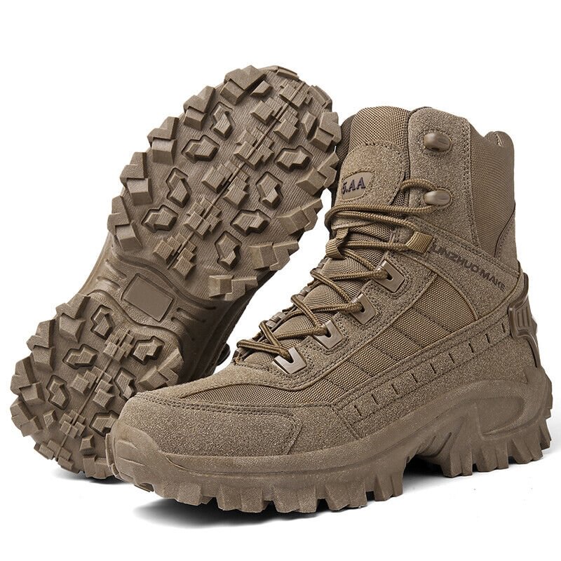 Wasserdichte taktische Arbeitsstiefel mit Anti-Durchdringung – TrailForce Tactical