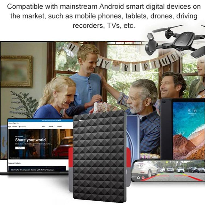 Disco duro portátil ultradelgado de 10TB con USB 3.0 – Axton