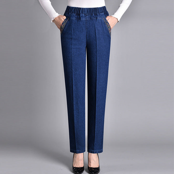 Push-up Jeans - Ella with warm lining and perfect fit!