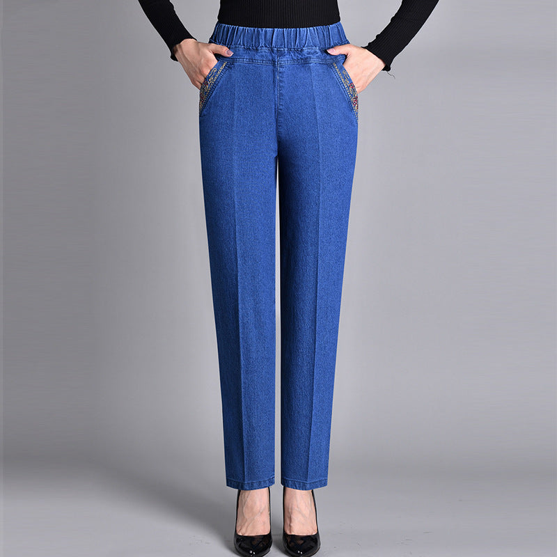 Push-up Jeans - Ella with warm lining and perfect fit!
