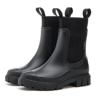 Women's waterproof rain boots with thick tread sole – Arvella