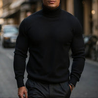 Soft & Comfortable Men's Cotton Turtleneck Sweater – Jonas