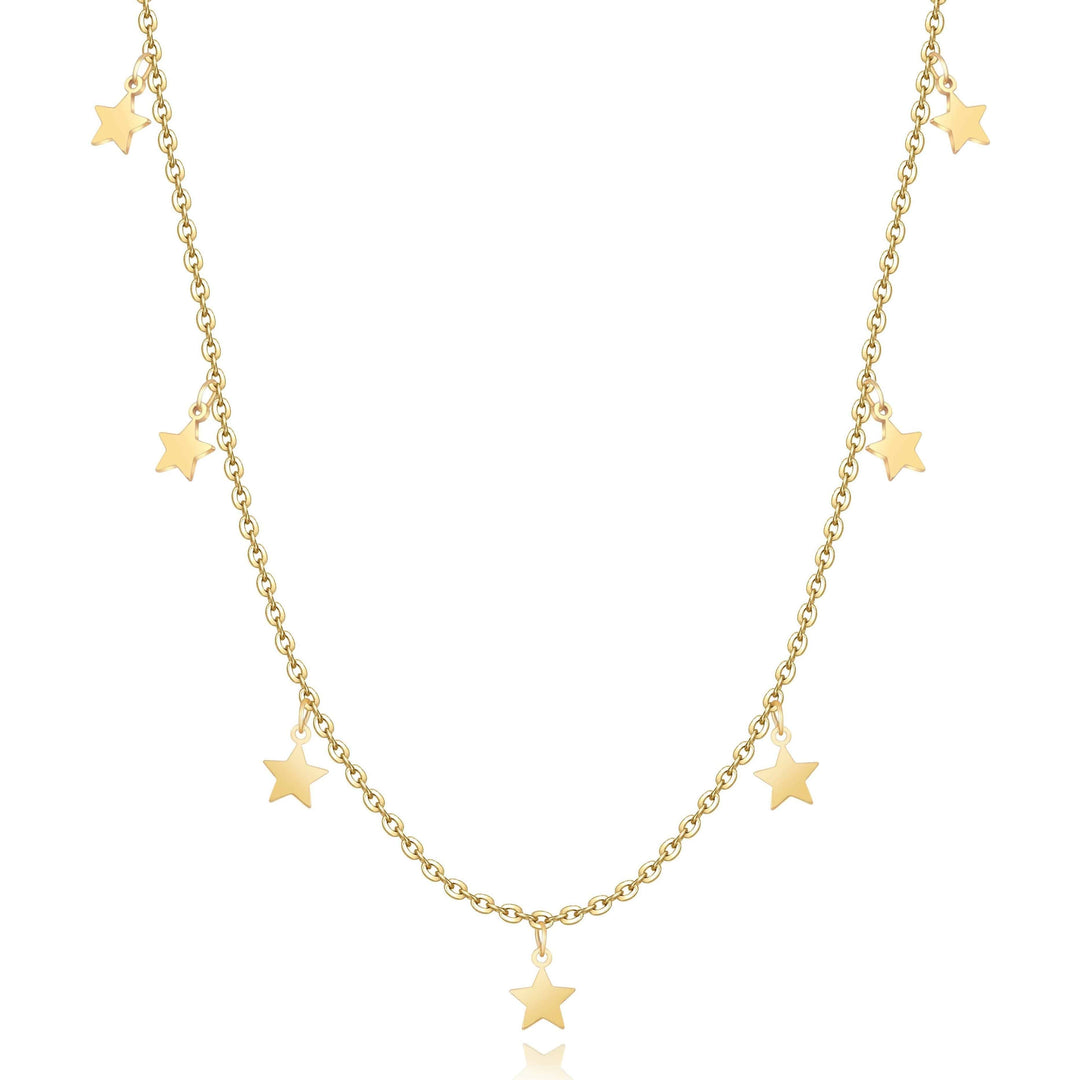 Stylish Star Necklace – Elara
