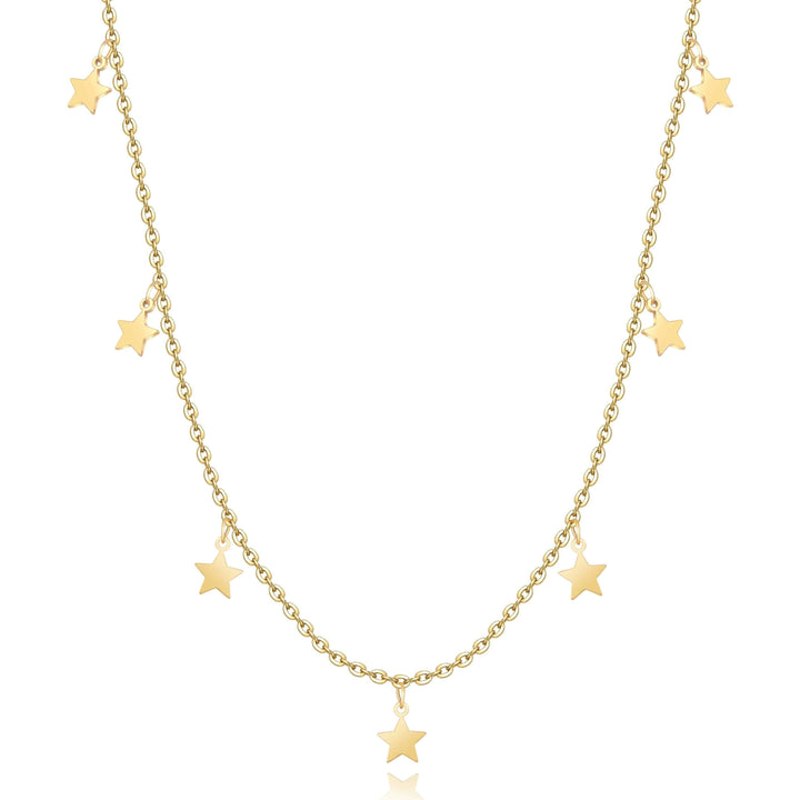 Stylish Star Necklace – Elara