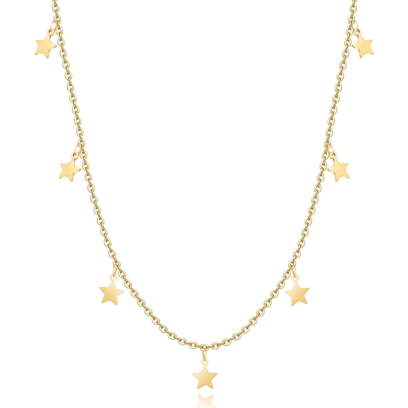 Stylish Star Necklace – Elara