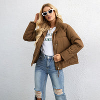 Padded autumn jacket with warm lining – Elvira