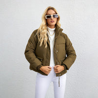 Padded autumn jacket with warm lining – Elvira