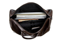 Large Capacity Leather Travel Bag – Lightweight & Durable Carry-On Luggage