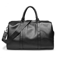 Large Capacity Leather Travel Bag – Lightweight & Durable Carry-On Luggage