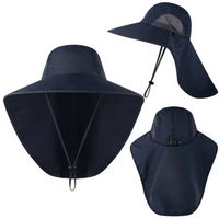 UV Protection Sun Hat for Women with Net & Drawstring – Freja