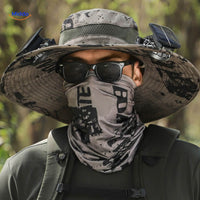 Sombrero de energía solar con ventilador y protección UV - SolarCool VentiHut