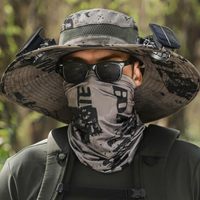 Sombrero de energía solar con ventilador y protección UV - SolarCool VentiHut
