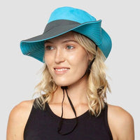 UV-Sommerhut mit Visier – Faltbarer Bucket Hat