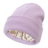 Winter hat with silk lining - Noor