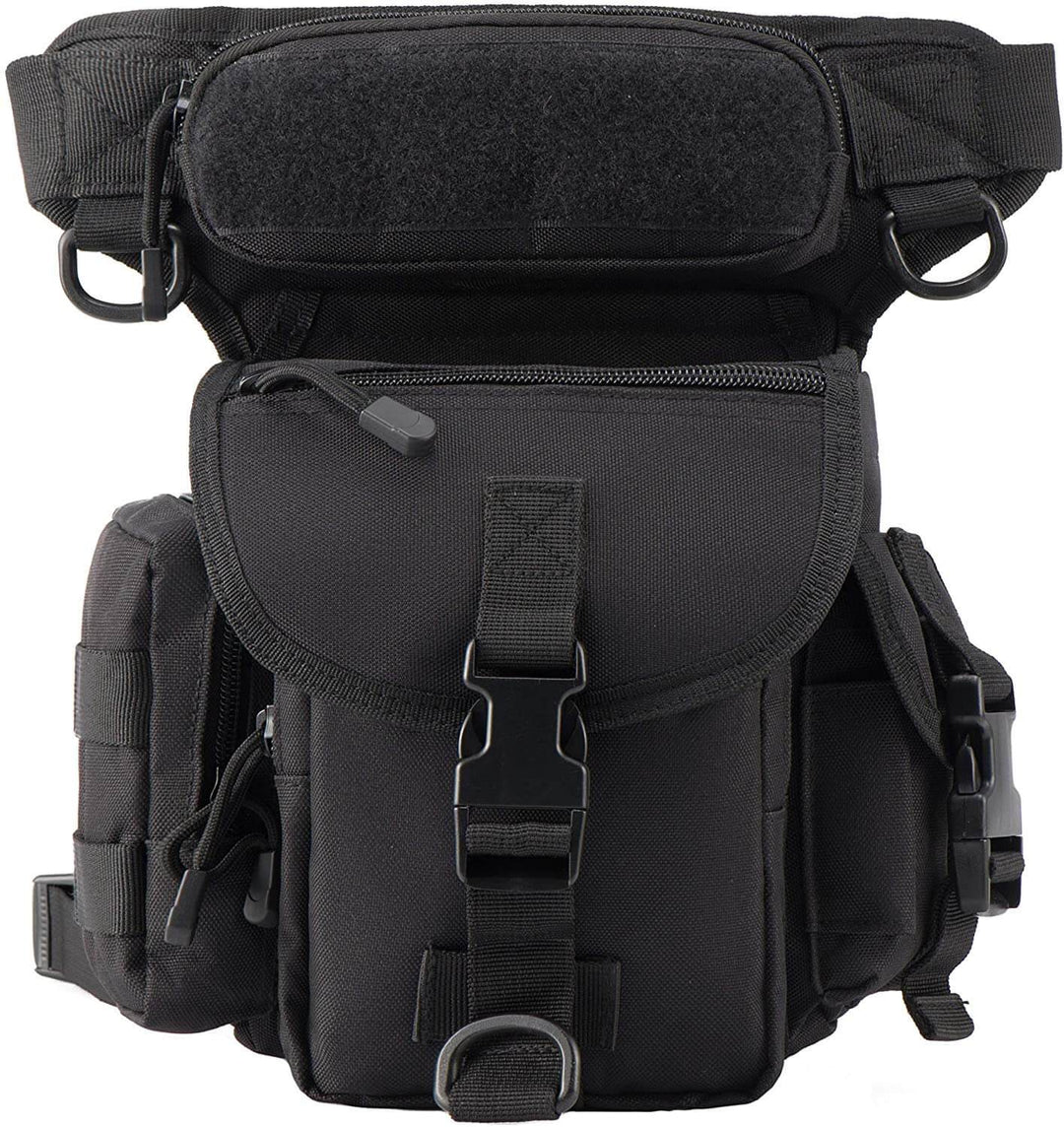 Durable Tactical Thigh Bag for Men – Waterproof Multi-Pocket Design