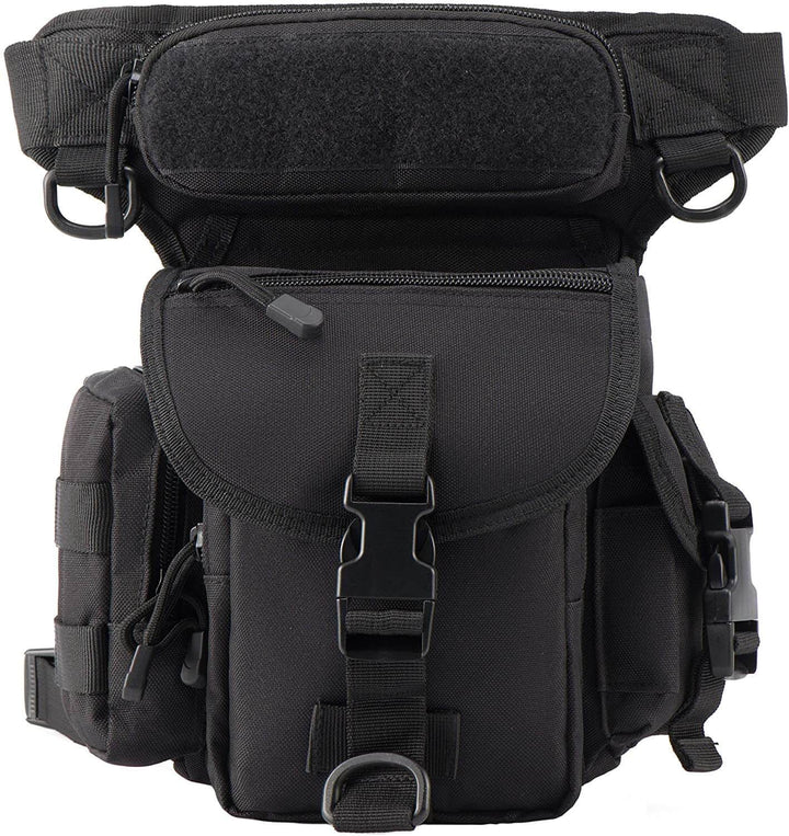 Durable Tactical Thigh Bag for Men – Waterproof Multi-Pocket Design